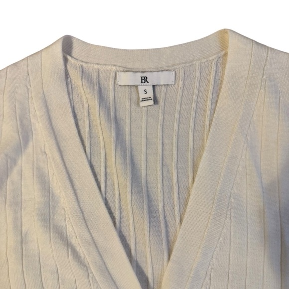 Banana Republic Beige Nezha Merino Cardigan Size Small - Picture 7 of 7